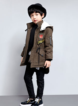 2016冬款男童棉服